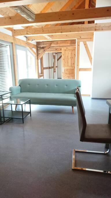 Mothsgut - Moderne Ferienwohnung Auf Dem Bauernhof Im Erzgebirge Oelsnitz  Extérieur photo